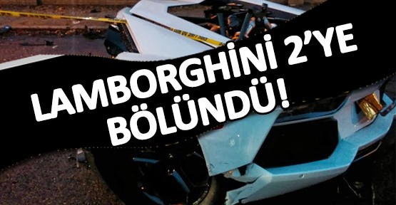 New York’un Brooklin bölgesinde bir Lamborghini Aventador ikiye bölünmek suretiyle feci bir kazaya yaptı. New York plakalı süper sporun motor bölümü yolcu kabininden tamamen ayrıldı...