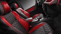 Mercedes-Benz G65 AMG Kırmızı Timsah Derisi İç Tasarımı