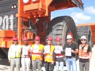 Bridgestone’un 3.9 tonluk dev lastiği Türkiye’de