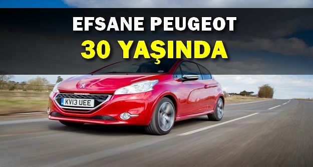 Efsane Peugeot 30 Yaşında