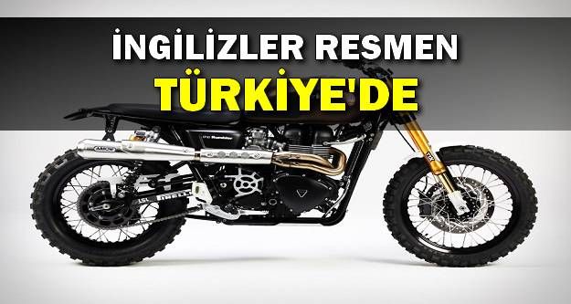 İngiliz Motosikleti Triumph Şimdi Türkiye'de