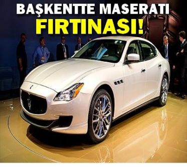  Maserati Ankara’da görücüye çıktı 