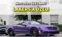 Mercedes SL63 AMG Los Angeles Lakers!