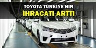 Toyota Türkiye'nin İhracatı Arttı