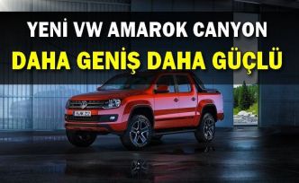 Yeni Volkswagen Amarok Canyon Daha Geniş Ve Güçlü