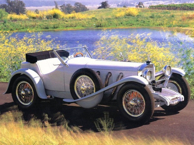 1929 Mercedes-Benz 38/250 SSK: 7,1 litrelik bir motora sahip olan otomobil, yaklaşık 7,5 milyon dolar değerindedir. Toplamda 35 adet kadar üretilmiştir.