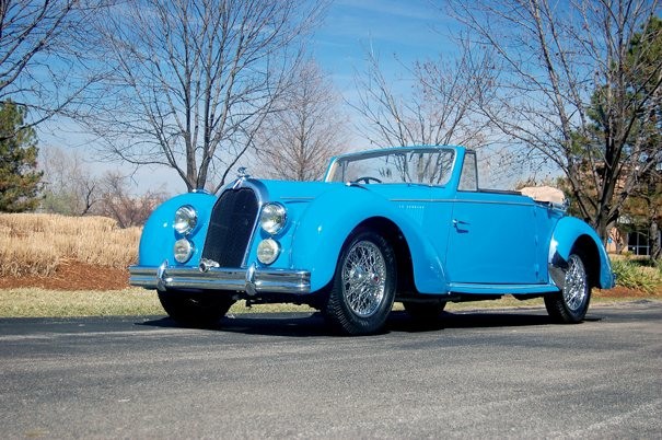 1947 Talbot-Lago T26 Record Cabriolet 

Müzayede Fiyatı:$260,000 - $290,000.