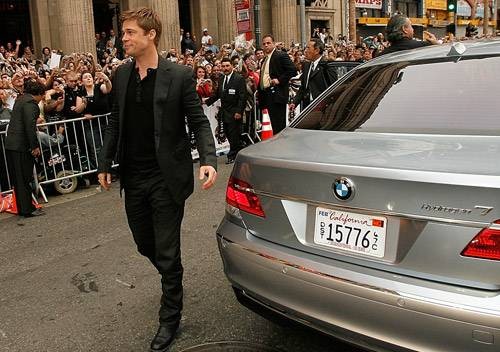 Brad Pitt - BMW Hydrogen 7