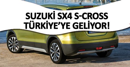 2014 Suzuki SX4 S-Cross 26 Eylül’de Türkiye’de