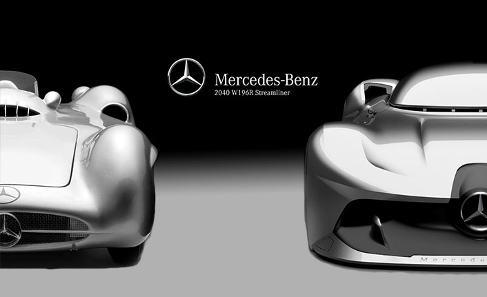 Jet motorlu Mercedes konsepti