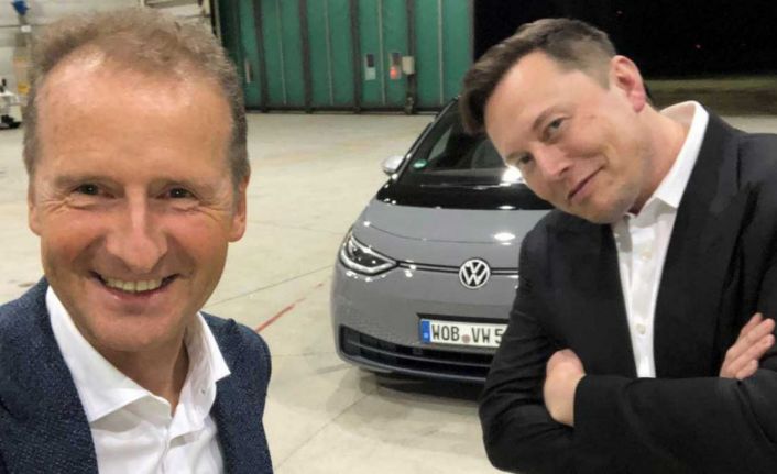 Volkswagen'de Elon Musk sürprizi! Test etti