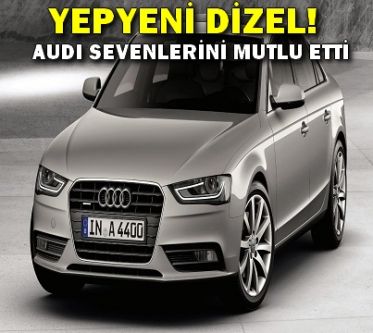 Audi’den yepyeni dizel motor