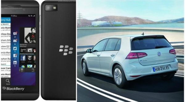 Blackberry'i Volkswagen Aldı