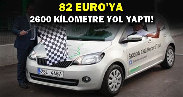 Citigo ile 82 Euro’ya 2 bin 600 kilometre yol yaptı