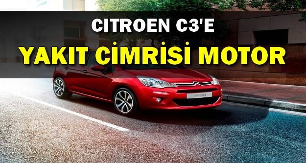 Citroen C3'e Yakıtta Cimri Yeni Motor