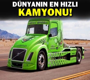 Dünyanın En Hızlı Kamyonu