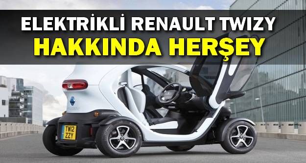 Elektrikli Renault Twizy Detaylı İnceleme