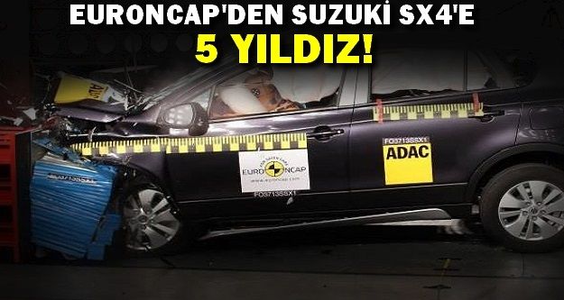 Euroncap'den Suzuki Sx4'e 5 Yıldız!