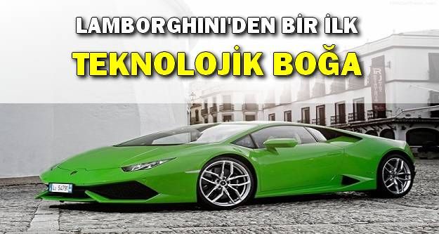 Lamborghini'nin Teknolojik Boğası