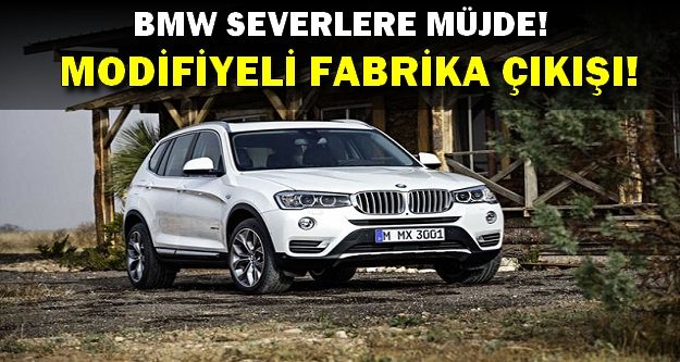 Makyajlı X3 1.6 litre Motorla Geldi