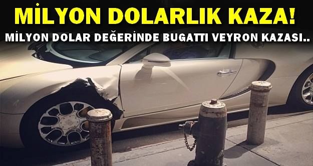 Milyon Dolarlık Araç Mahvoldu