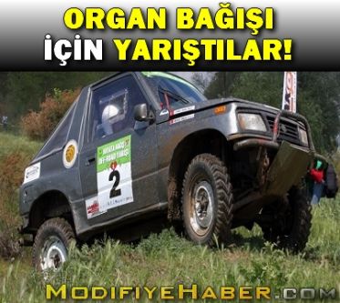 Off Road ‘cular organ bağışı için yarıştı