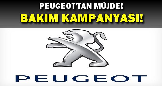 Peugeot’da Bakım Kampanyası