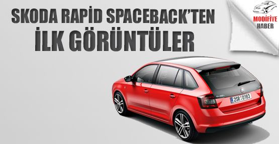 Skoda Rapid Spaceback'in İlk Görüntüleri