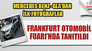 2014 Mercedes-Benz GLA Serisi Frankfurt’ta Tanıtıldı