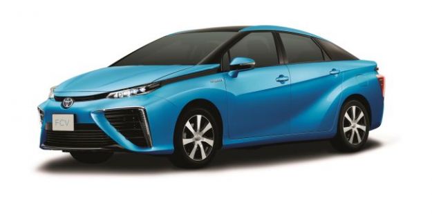 Toyota Fuel Cell Sedan Hidrojenle Çalışıyor