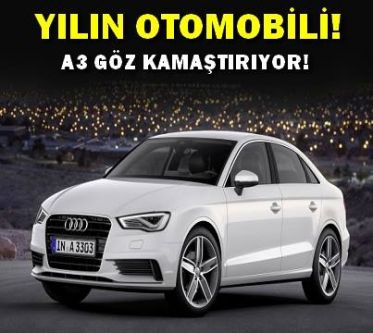 Yılın otomobili A3 oldu!