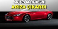 Aston Martin'de arıza çıktı!