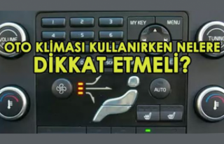 Oto Kliması Kullanımında Dikkat Edilmesi Gerekenler