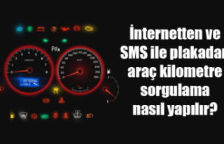 Araç km sorgulama 2020: İnternetten ve SMS ile plakadan...