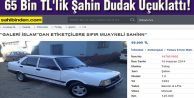 65 Bin Liralık Şahin Dudak Uçuklattı!