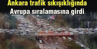 Ankara trafik sıkışıklığında Avrupa sıralamasına...