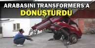 Arabasını Transformers'a Dönüştürdü!