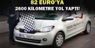 Citigo ile 82 Euro’ya 2 bin 600 kilometre yol yaptı