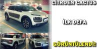 Citroen Cactus İstanbul'da İlk Defa Görüntülendi