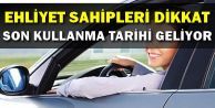 Ehliyetlere Son Kullanım Tarihi Geliyor