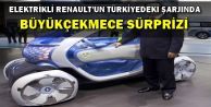Elektrikli Renault'un Türkiye'deki Şarjında Büyükçekmece...