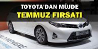 Toyota'da Temmuz Fırsatı