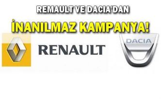 Renault ve Dacia'dan Yaz Kampanyası