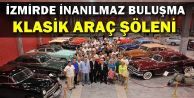 İzmir’de Klasik Otomobil Şöleni