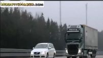 Volvo Tır'ın muhteşem fren sistemi